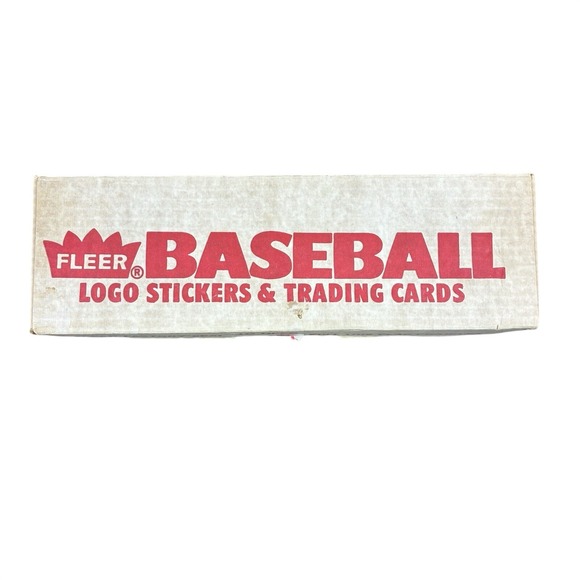 Fleer 1989 Baseball Logo Stickers and Trading Cards (Complete Set) Unsealed - Picture 2 of 8